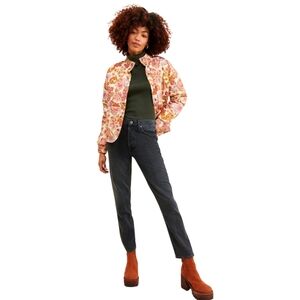 Free People Agolde Fen High Rise Relaxed Taper Jeans Black Size 28 Straight Leg